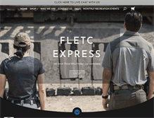 Tablet Screenshot of fletcexpress.com